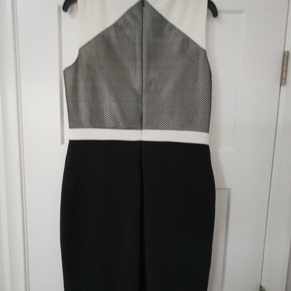 Dress By Jeañne Beker black and cream size 10 - Picture 4 of 7